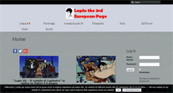 Desktop Screenshot of lupinthethird.info
